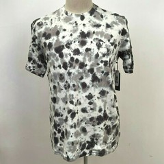 Dark Seas Knit Pocket T-Shirt Shea Black/Grey/White Tie Dye Size M NWT