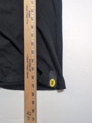 Wiz Khalifia KUSH Shirt Black Yellow Lettering Graphic Print Soft Weedsize Med