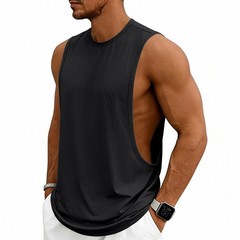 Men’s Gym Tank Breathable Tank Gym Workout Jogging Top Breathable Regular Length