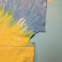 VTG Harley Davidson XXL Tie Dye T Shirt Single Stitch Birmingham AL 90s THRASHED