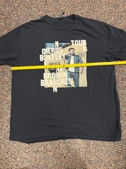 Dierks Bentley 2025 Broken Branches Tour T-Shirt Men’s XL Black Gildan Softstyle