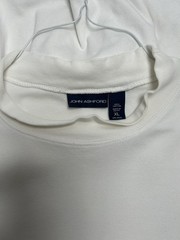 John Ashford Thin Sweat Shirt In Size XL White