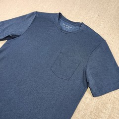Travis Mathew Shirt Men Small Cloud Collection Blue Golf Tee