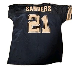 Vintage Deion Sanders Dallas Cowboys Champion Jersey NFL Authentic Size 48 L-XL