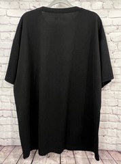 Alleson Athletic Men’s Black Stretch Polyester Crew Neck Short Sleeve T-Shirt 3X