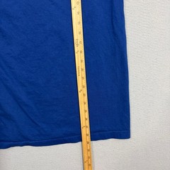 Vintage BVD Pocket Shirt Men’s Large Blue 90s Blank Single Stitch Tee 1990s USA