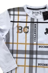 Men’s Long Sleeve Bucheli T Shirt,Italian Style,Cotton,Stretch S to XL….A11.A