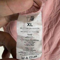 Travis Mathew Shirt Mens XL Pink California Design Double Sided Graphic Tee