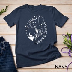 Funny Proud Deutsch Kurzhaar hunting dog portrait gift Unisex T-shirt