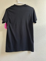 Barbie Mens Short Sleeve Black Crewneck Logo Graphic T- shirt Size S (34-36) NWT