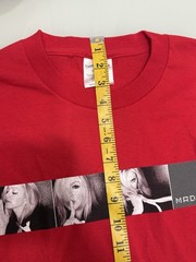 Vintage Madonna 2001 Band Tour Tee Shirt Mens XL Box Logo ( See Pics )