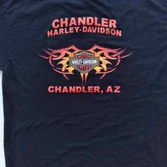 Harley Davidson Chandler Arizona Black T-shirt Size XL