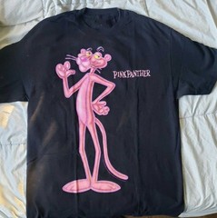 Rare Cotton Short Sleeve The Pink Panther T-Shirt For Fan All Size TP336