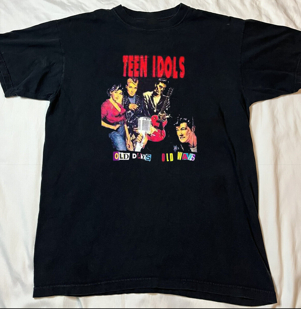 Teen Idols Black Cotton All size S-5XL Gift For Fans T-shirt IA172