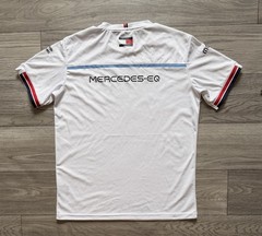 2022 MERCEDES-BENZ FORMULA E TEAM WHITE T-SHIRT OFFICIAL LICENSED PRODUCT Size M