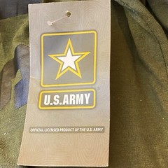 NWT Official US Army Licensed Logo Long Sleeve T-Shirt Green Men’s Size L