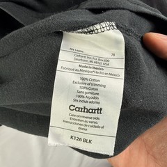 Carhartt Shirt Men’s XL Gray Original Fit 100% Cotton Long Sleeve Pocket K126