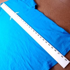 ALSTYLE T-shirt Men L Aqua Blue Maui Hawaii Sea Turtle Graphic Retro Casual