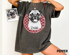 Personalized Vintage Comfort Tee Custom Design Retro Style Shirt