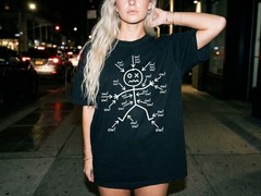 Funny OW Shirt, Relatable Pain Meme Tee, Minimalist Stick Figure Humor shirt