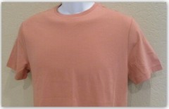 men’s Crew neck T-shirt APRICOT GLAZE short sleeve S M or XL Goodfellow Blend