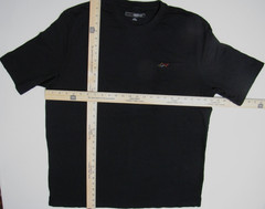 Greg Norman T-Shirt Mens XL Black Short Sleeve Crew Neck Pocket Unworn