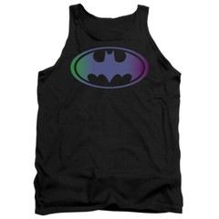 Batman Gradient Bat Logo Licensed Adult T-Shirt