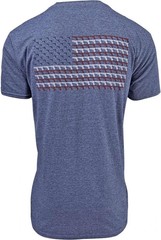 Glock Pistol Flag T-Shirt Heather Navy Cotton Short Sleeve AA7515 Fast Free Ship