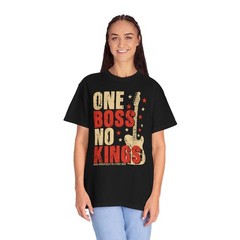 One Boss No Kings Bruce Springsteen Rock Guitar Music Band Tour Gift T-Shirt