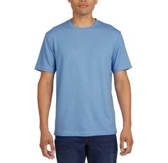 Lands’ End Men’s Short Sleeve Tee, Color Blue, Size Small, Classic Fit, Stretch.