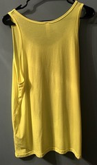 Satoshi Nakamoto Bella Canvas Yellow Tank Top Size L Large Bitcoin Stack Stats