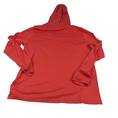 Polo Ralph Lauren Pony Logo Hooded Drawstring Coral Long Sleeve T-Shirt size L