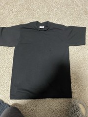 Pro Club Men’s Heavy Weight Short Sleeve T-Shirt Size Medium Black