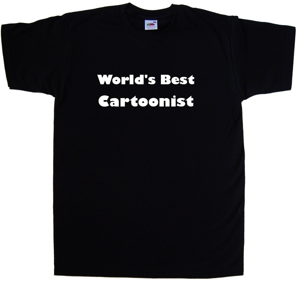 World’s Best Cartoonist T-Shirt