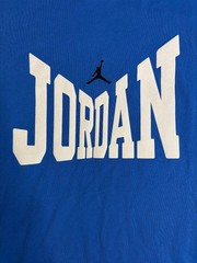 Nike Air Jordan Men’s Blue T-Shirt Sz Large Jumpman Logo HV3894-459