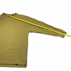 VTG GAP Men’s 100% Cotton Heavyweight L/S Tee T-Shirt Brown • USA • XL
