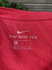 Nike Sportswear Just Do It Graphic Tee T-Shirt Red/Black AR5006-657 Men’s Large