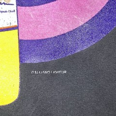 Vintage 90s Galliano Liquor Size Matters Humor T-Shirt Size XL