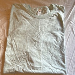 Mossimo Mens 4XL Big & Tall Gray Cotton Crew Neck Knit T-Shirt Logo