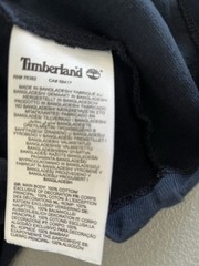 AE Timberland Boxfit Mens Long Sleeve Graphic T-Shirt Medium Navy Blue Oversized
