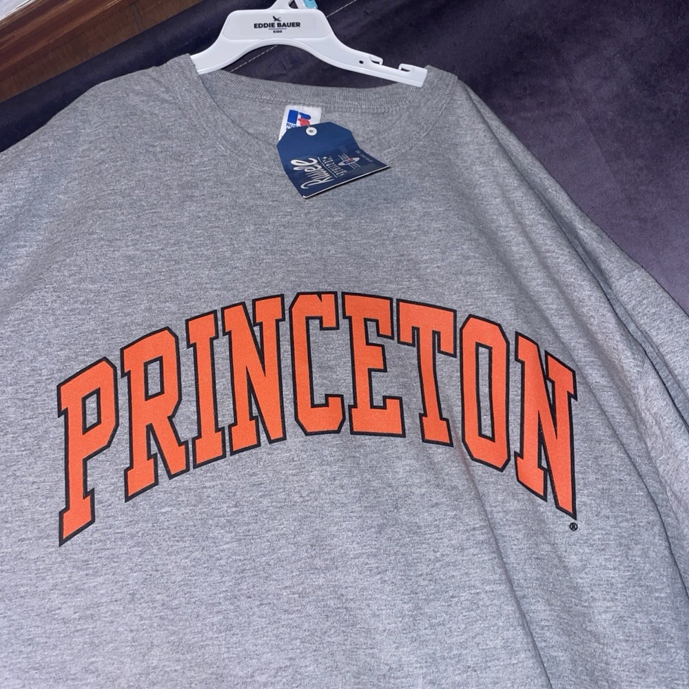Vintage Mens Russell Athletic Princeton University Tee SZ Large