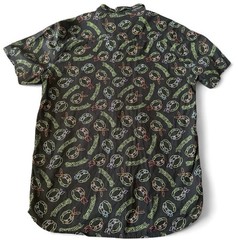Men’s Teenage Mutant Ninja Turtles Black Button Up Printed Shirt. Size XL