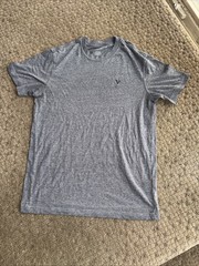 Men’s American Eagle Super Soft Feel Classic tee Shirt Gray beige Lot 2 XS Set