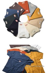 NON STOCK 9oz American Cotton Tubular T-Shirts Mens Loose Tee Shirt Solid Color