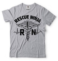 RN Nurse T-shirt Registered Nurse Medical T-shirt Gift for Wife Girlfriend Tee