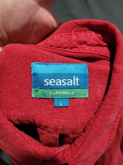 SEASALT Shirt – Men’s Short Sleeve Hemp Shirt L. illogan