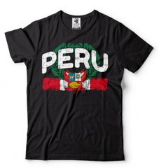 Peru T-shirt Peruvian Heritage National day independence day Tee shirt Peru Mens