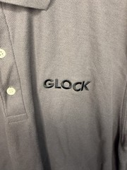 Glock Perfection Mens Embroidered Polo Size XL