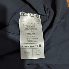 Carhartt Men’s XL Tall T-Shirt Bluestone Short Sleeve Loose Fit Pocket K87