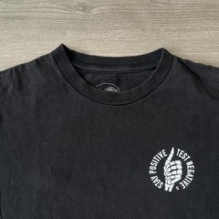 Lurking Class Mens M T Shirt Black Stay Positive Test Negative